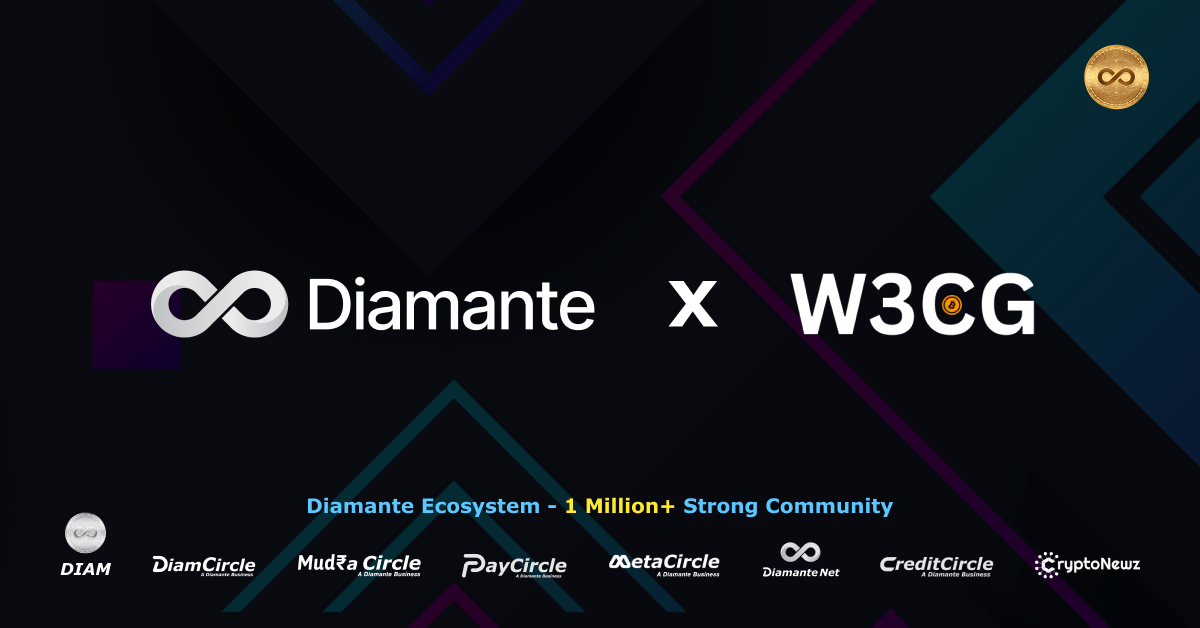 Diamante and W3CG Partner Up To Provide Educational Initiatives To Enhance Blockchain And Web3 Adoption