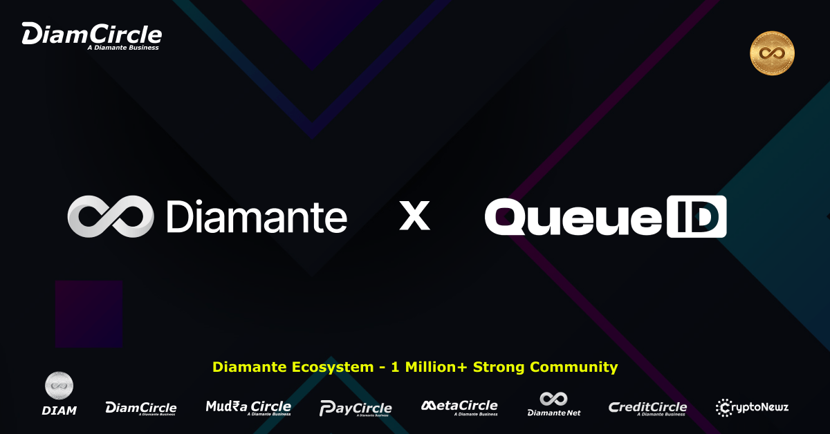 Diamante and QueueID Announce Strategic Partnership to Enhance Blockchain Security and Identity Management