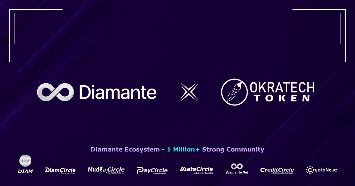 Diamante and Okratech Partner to Strengthen Blockchain Ecosystem with Collaborative Efforts