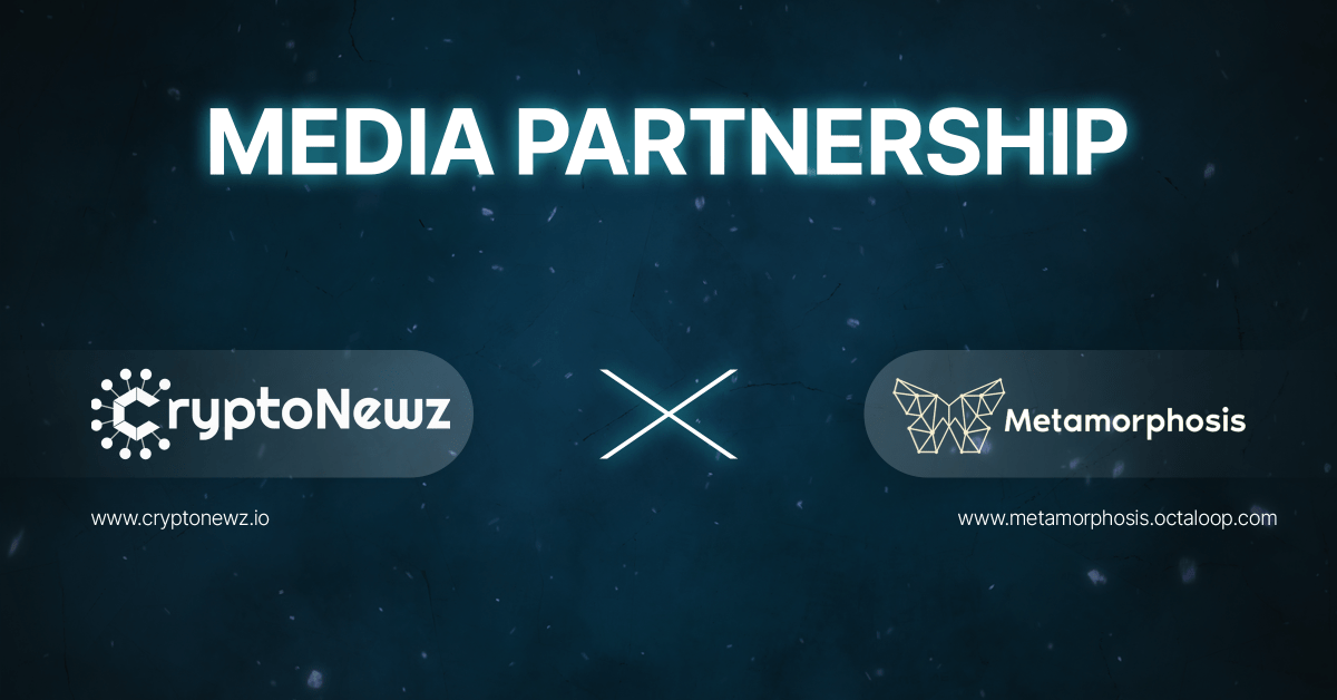 CryptoNewz Named Official Media Partner for Metamorphosis: India’s Premier AI x Web3 Gala